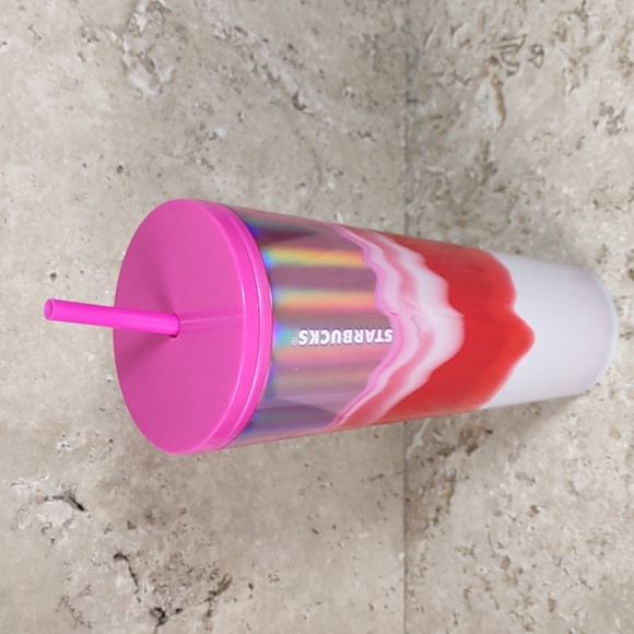 Starbucks 2021 Holiday Color Wave 24oz Acrylic Tumbler - Picture 3 of 6